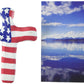 Calypso Studios By First & Main Patriotic Hand Held Comforting Cross