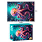500 Pieces Puzzles for mature-themed Jigsaw Puzzle 500 Piece Puzzle Children Elderly Puzzle Octopus Puzzle Gift for Mom Dad Family Friend Family Activity Games Home Decor Wall Art 20.5x15IN