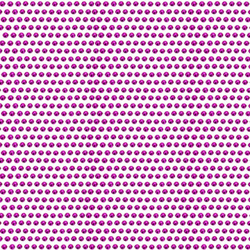 Unisex 33 inch 07mm Round Metallic Hot Pink Mardi Gras Beads - 6 Dozen (72 Necklaces)