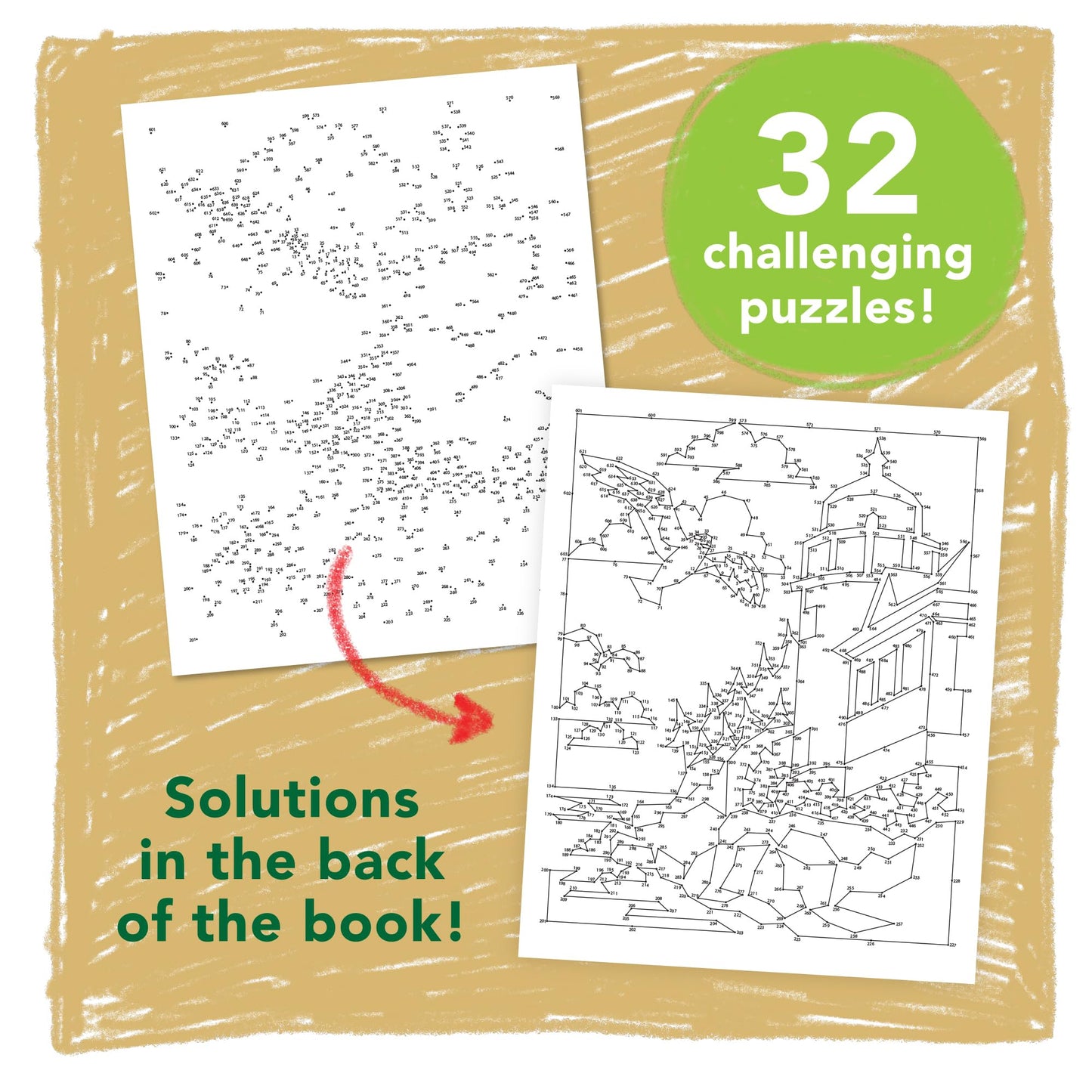 MindWare Extreme Dot-to-Dot: National Parks - Connect-The-dot Activity & Coloring Book for Kids, Teens & Adults - 32 Engaging Pu