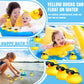 Chivao 100 Pcs Rubber Ducks With Sunglasses In Bulk Mini Yellow Rubber Duck Gifts Squeak Bath Float Bathtub Toys For Cruise Gift Exchange Christmas Birthday Party Supplies