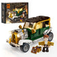 Funwhole Vintage-Car Lighting Building-Bricks Set - Steampunk Vintage Vehicle Led Light Construction Building Model Set 282 Pcs 