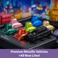 Thinkfun Rush Hour Deluxe - The Gamer'S Logic Game | Navigate 120 Traffic Challenges With Collector'S Edition Limo And Metallic