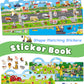 Walenced Reusable Sticker Book For Toddlers 2-4 Years, 3 Sets Stickers For Kids, Toddler Sticker Book Ages 1-3, 111 Pcs Toddler
