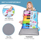 Floor Piano Mat For Kids – Large 4Ft. Portable Play Mat – 24 Keys, 8 Inbuilt Sounds – Completed Set With 2 Maracas, Tambourine, And Flute – Ideal Gift For Ages 3+ – Non-Slip, Compact & Portable - Usa