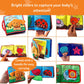 Tobe Readyforlife Stimulating Baby Crinkle Books For 0-6 Months And 6-12 Months Infants - Toys Gift For 1 Year Old - Soft Cloth Animals Baby Books For Gifting