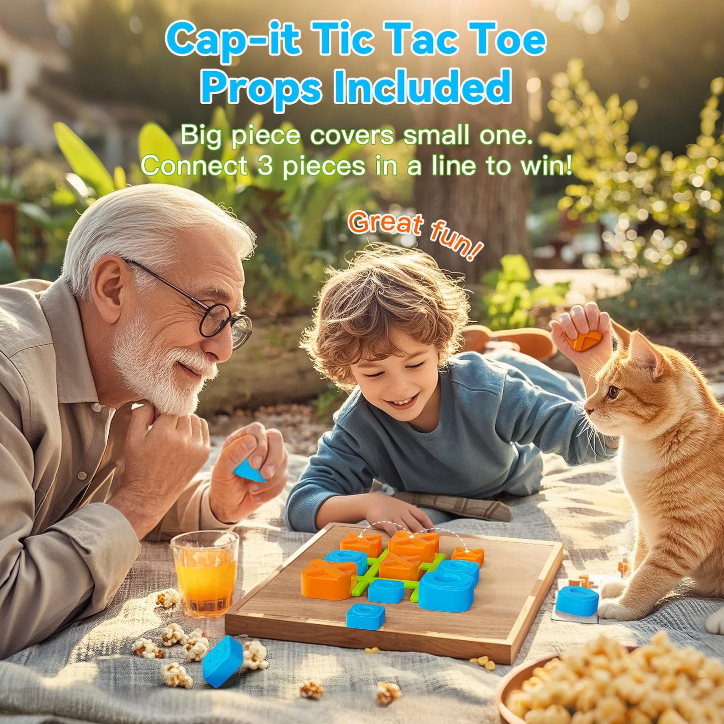 Niufuntek Rechargeable Tic Tac Toe Game Box with 5 Fun Brain Memory Games, Electronic Touchscreen Handheld Game, Portable Digita