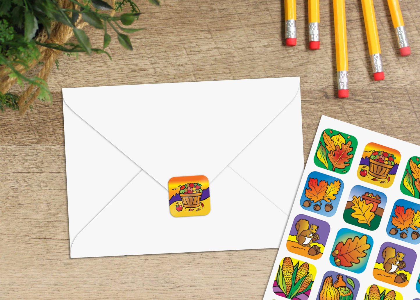 Teacher Created Resources Fall Stickers, Multi Color (1806)