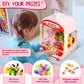 Cwlakon Claw Machines For Kids With Sound Light, Mini Vending Machine Rabbit Toys For Girls Age 3+, Candy Grabber Prize Dispenser Arcade Games With Mini Plush Toys, Christmas Birthday Gifts