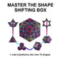 Shashibo Shape Shifting Box - Award-Winning, Patented Fidget Cube W/ 36 Rare Earth Magnets - Transforms Into Over 70 Shapes, Download Fun In Motion Toys Mobile App (Artist Series - Chaos)