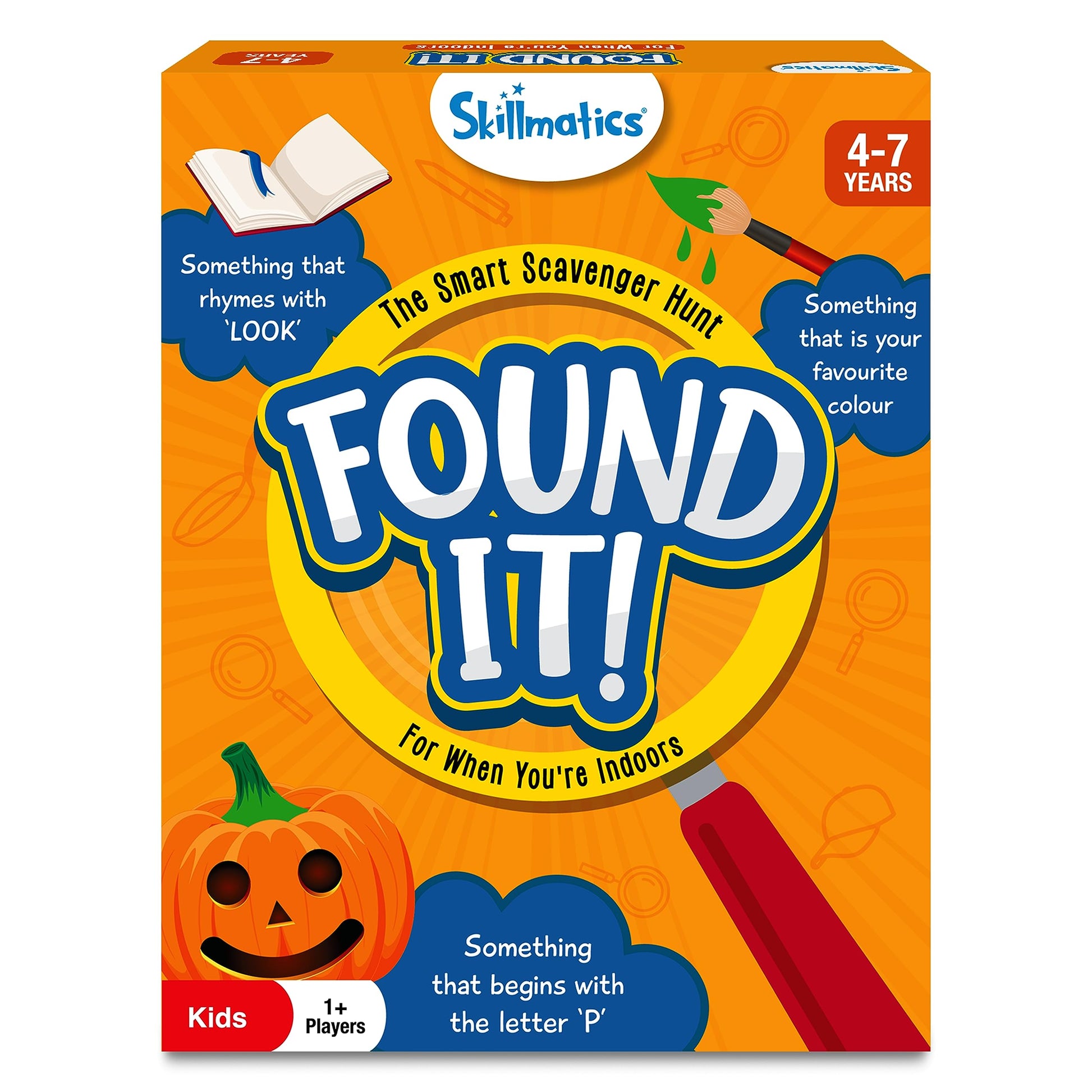 Skillmatics Indoor Scavenger Hunt Card Game - Found It, Learning Toys, Educational, Gifts For Kids, Boys, Girls And Families, For Ages 4, 5, 6, 7, Perfect For Home, School, Playdates