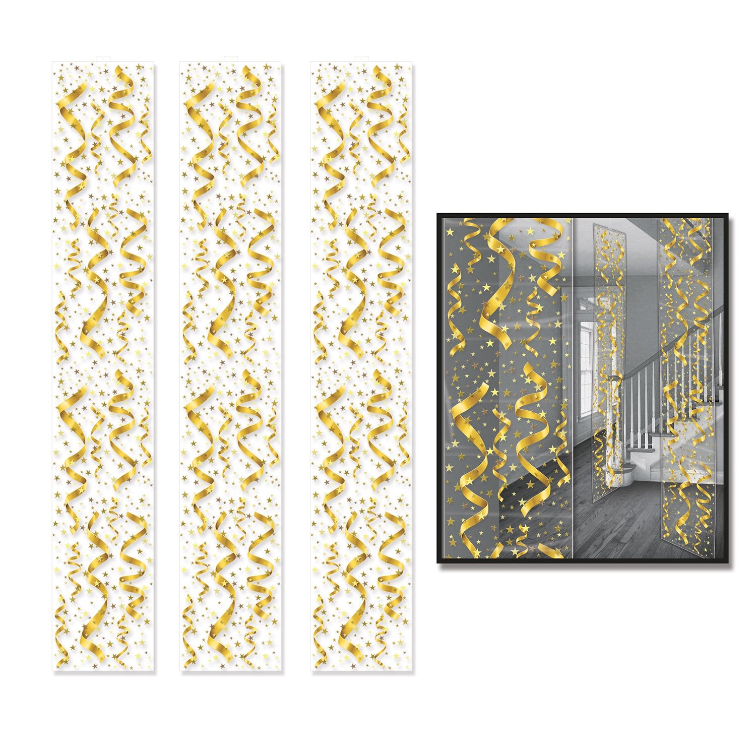 Beistle Serps and Confetti Party Panels