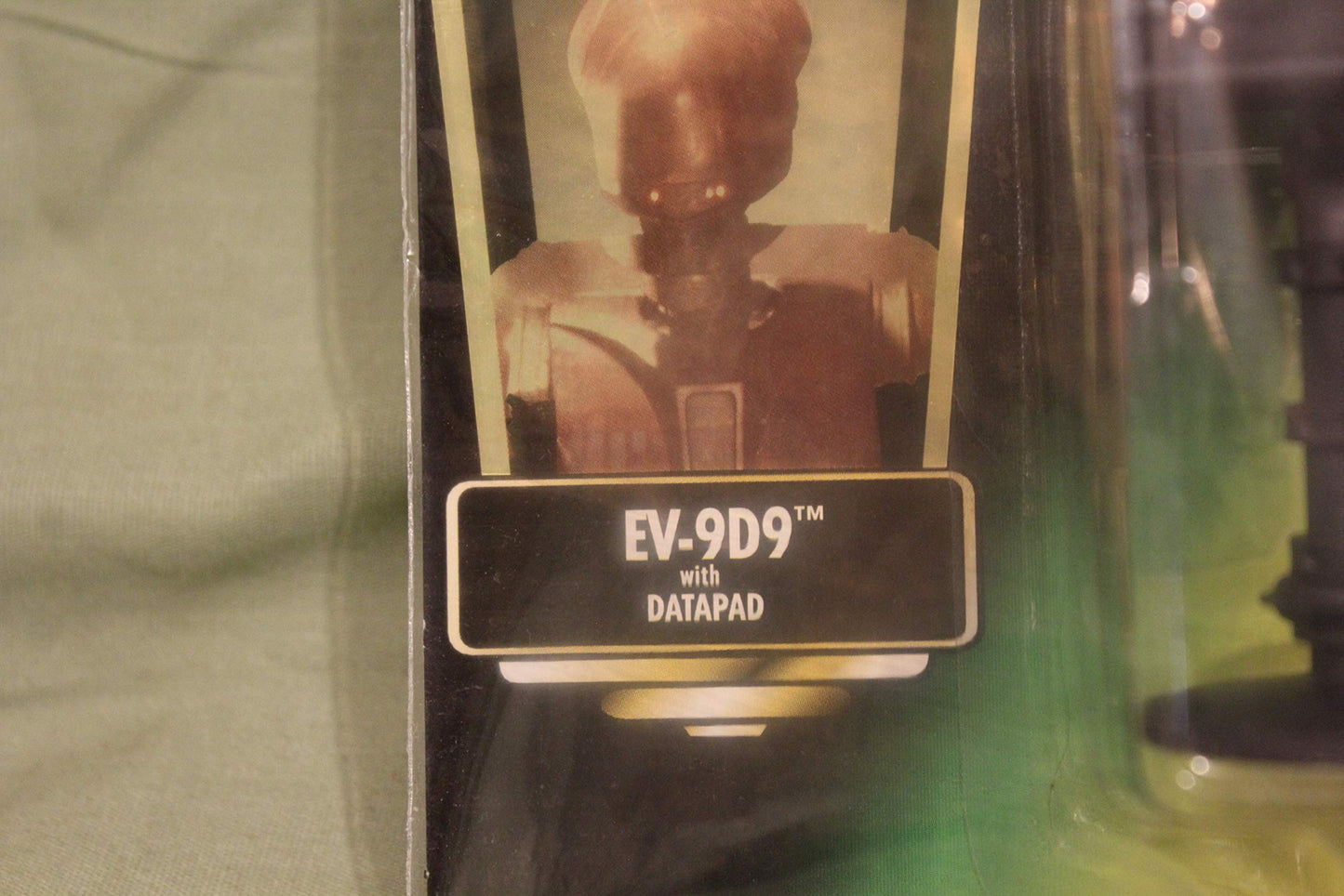Ev-9D9 With Datapad & Freeze Frame Action Slide Star Wars 1997 The Power Of The Force Action Figure & Accessories
