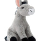 The Petting Zoo Donkey Stuffed Animal Plushie, Gifts For Kids, Wild Onez Farm Animals, Donkey Plush Toy 12 Inches