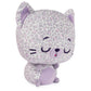 Gund Drops, Gina Spots, Expressive Premium Stuffed Animal Soft Plush Pet, Purple Leopard, 9