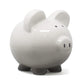 Child to Cherish Ombre Ceramic Piggy Bank, Gray