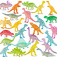 Yeonha Toys 96 Pack Glow In Dark Mini Dinosaur Bulk Toy Set, Dinosaur Party Favors For Kid, Cupcake Toppers, Birthday Decoration Goody Bag Filler, Classroom Prize, Pinata Stuffers