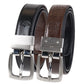 Dockers Boys Big Reversible Dress And Casual Belts, Brownblack, Large