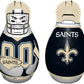Fremont Die NFL New Orleans Saints Bop Bag Inflatable Tackle Buddy Punching Bag, Standard: 40 Tall, Team Colors