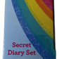 Nickelodeon Jojo Secret Diary Set For Girls,Aqua,10 X 6 In