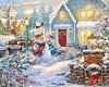 Springbok'S 1000 Piece Jigsaw Puzzle Silent Night Lane