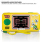 My Arcade Pocket Player Handheld Game Console - 3 Built-in Games, Small, Yellow, Model DGUNL-3248, Full Color Display, Speaker, Headphone Jack