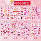 381Pcs Valentine Stickers For Kids - Love Stickers Heart Stickers Valentines Day Craft Activities Party Favors Supplies Valentin