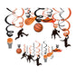 Kristin Paradise 30Ct Basketball Hanging Swirl Decorations, Party Supplies, Birthday Theme Decor for Boy Girl Baby Shower, 1st B