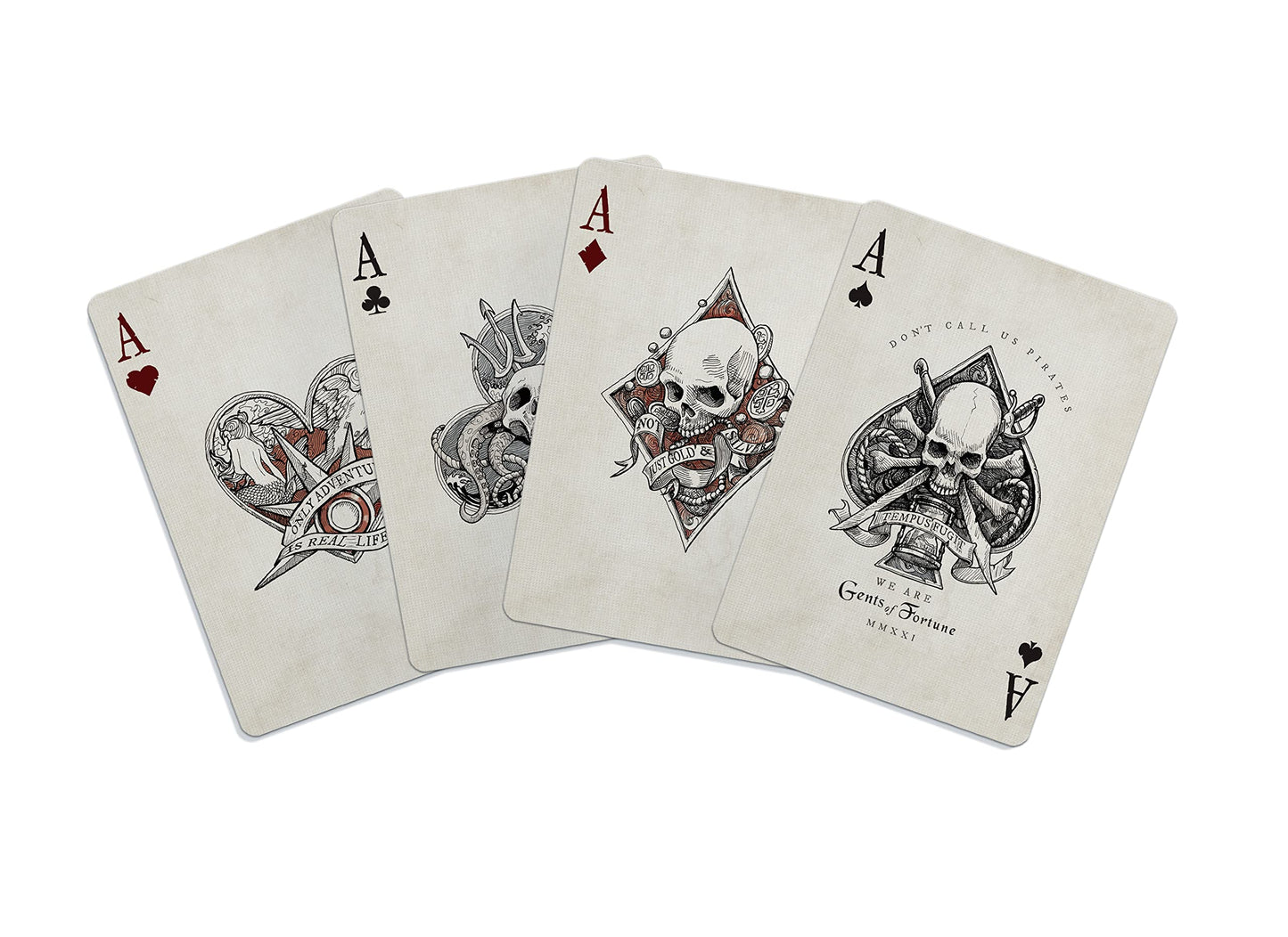 Gents of Fortune Playing Cards Gent Supply