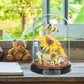 Plintone Sunflower And Bees Building Set For Adults, 548 Pcs Botanical Collection With Dust Cover, Sunflower Bonsai Blocks For W