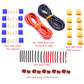 FPVDrone Deans T-Plug EC3 XT60 Male Female Connector Adapters with 14AWG Silicone Wire and Heat Shrink Tubes for RC ESC Lipo Bat
