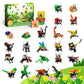 Party Favors For Kids 24 Pack Insect Building Sets, Bulk Educational Bug Blocks Toy For Valentines Day Classroom Prizes, Goodie Bags, Easter,Christmas, Birthday Party Gifts For Boys And Girls
