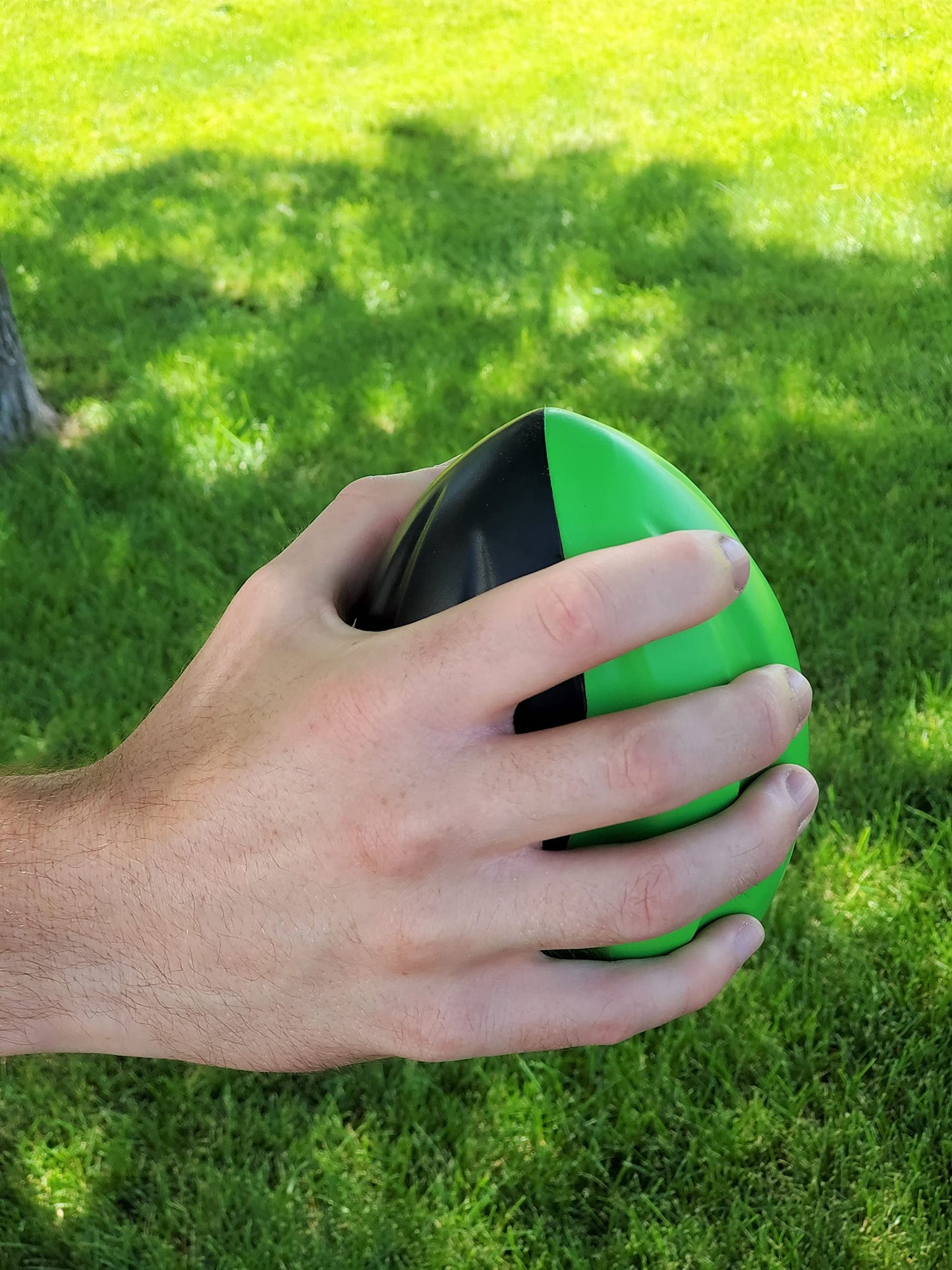 Lmc Products 7' Spiral Mini Football For Kids 4 Pack - Kids Football - Foam Footballs For Kids - Soft, Small Footballs For Kids (Red, Yellow, Blue And Green)