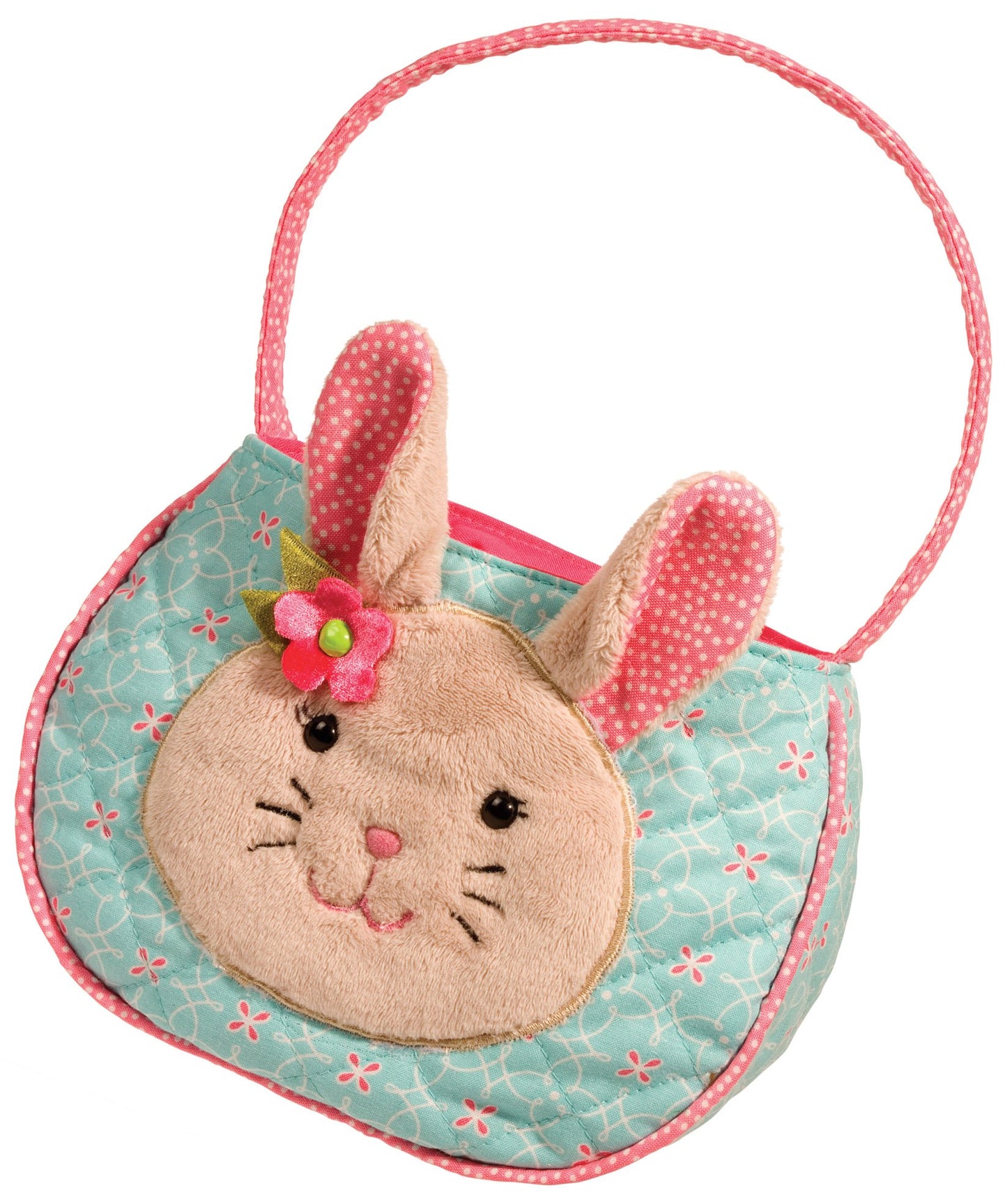 Douglas Cuddle Toys Bonnie Aqua Bunny Bag (1102)