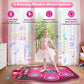 Dance Mat Toys for 3-12 Year Old Girls  Dance Mats for Kids with Wireless Bluetooth  Light-up 6-Button & 5 Game Modes Kids Dance Mat  Birthday Toys Gifts for 3 4 5 6 7 8 9 10+ Year Old Girls