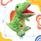 Cuteoy Plush Spinosaurus Hand Puppet Stuffed Animal Toy Open Movable Mouth Creative Role Play Storytelling Dinosaur Plushies Gifts For Kids Toddlers Birthday Christmas