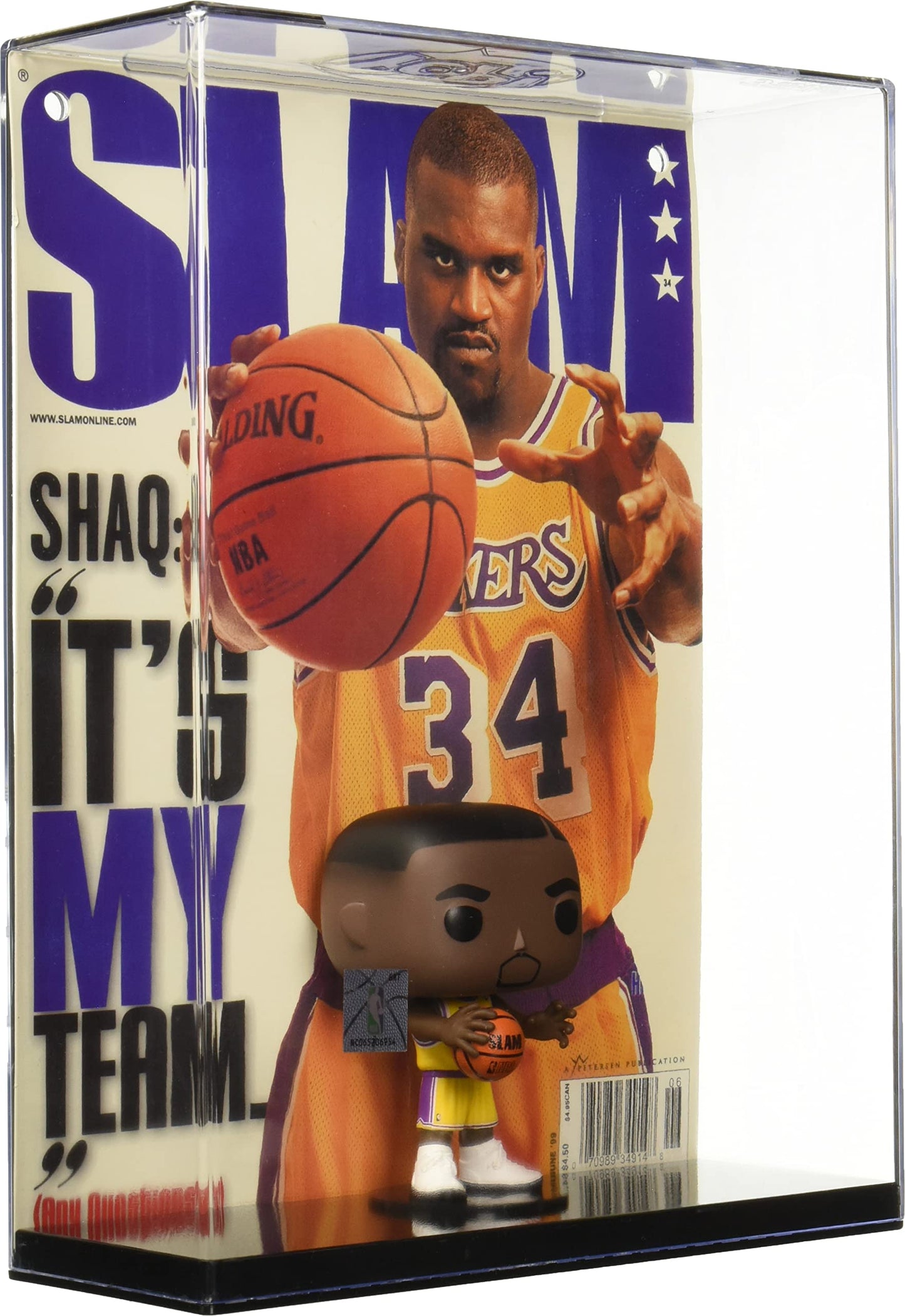 Funko Pop! NBA - Shaquille O'Neal SLAM Figure, Multicolor Vinyl, Model 59362