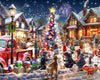Vermont Christmas Company Snowman Contest Jigsaw Puzzle 1000 Piece - Large Piece Christmas Puzzle - Interlocking & Randomly Shaped Pieces - 30' X 24'
