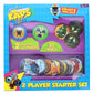 Pog Retro Kaps Retro 2 Player Starter Kit - Plastic Construction, Engaging Gameplay