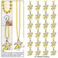 KeeStar 24 Pack Banana Necklace Party Favors for Fruit Themed Baby Shower, Birthday Party Goodie Bag Fillers,School Carnival Rew