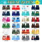 Geyoga 24 Pcs Kids Community Helper Dress Up Vest Career Cosplay Cloth Toddlers Occupation Pretend Play Costume