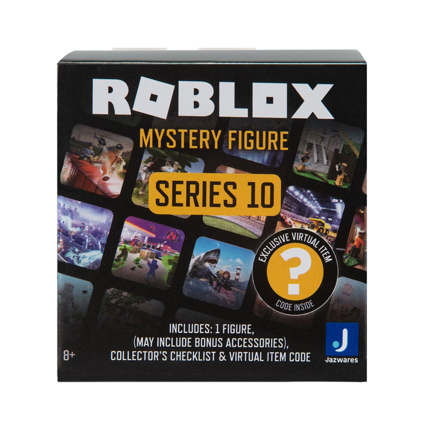 Roblox Celebrity Collection - Series 10 Mystery Figure 6-Pack [Includes 6 Exclusive Virtual Items]