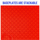 Strictly Briks 8 Pack Classic Baseplates 10x10 in  Stackable Building Plates with 32 x 32 Studs  Mats  Bases  Boards  Sheets 100% Compatible with All Major Brands  Basic Colors