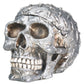 Diamond Plate Skull Container - Collectible Skeleton Figurine Model