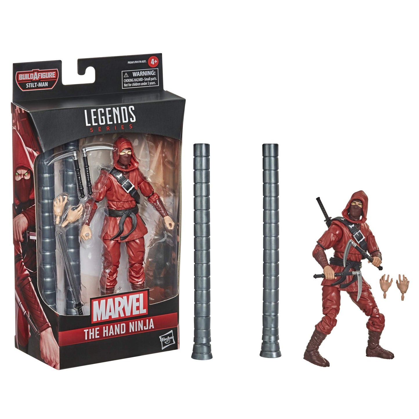 Marvel Legends Series The Hand Ninja 6-inch Collectible Action Figure Toy for Kids Age 4 and Up