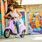 Razor Pocket Mod Betty Electric Scooter - Miniature Euro-Style, 12 Front Wheel, Stylish and Fun for Kids