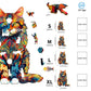 Woodemon Wooden Puzzles For Adults, Maine Coon Cat (Xl-620Pcs) Wooden Jigsaw Puzzles, Unique Shaped Animal Wood Puzzles Adult And Kid Christmas Puzzles Xmas Family Puzzle 23.6 * 18.9In