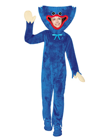 Spirit Halloween Poppy Playtime Kids Huggy Wuggy Costume - L | Officially Licensed | Gaming Costumes
