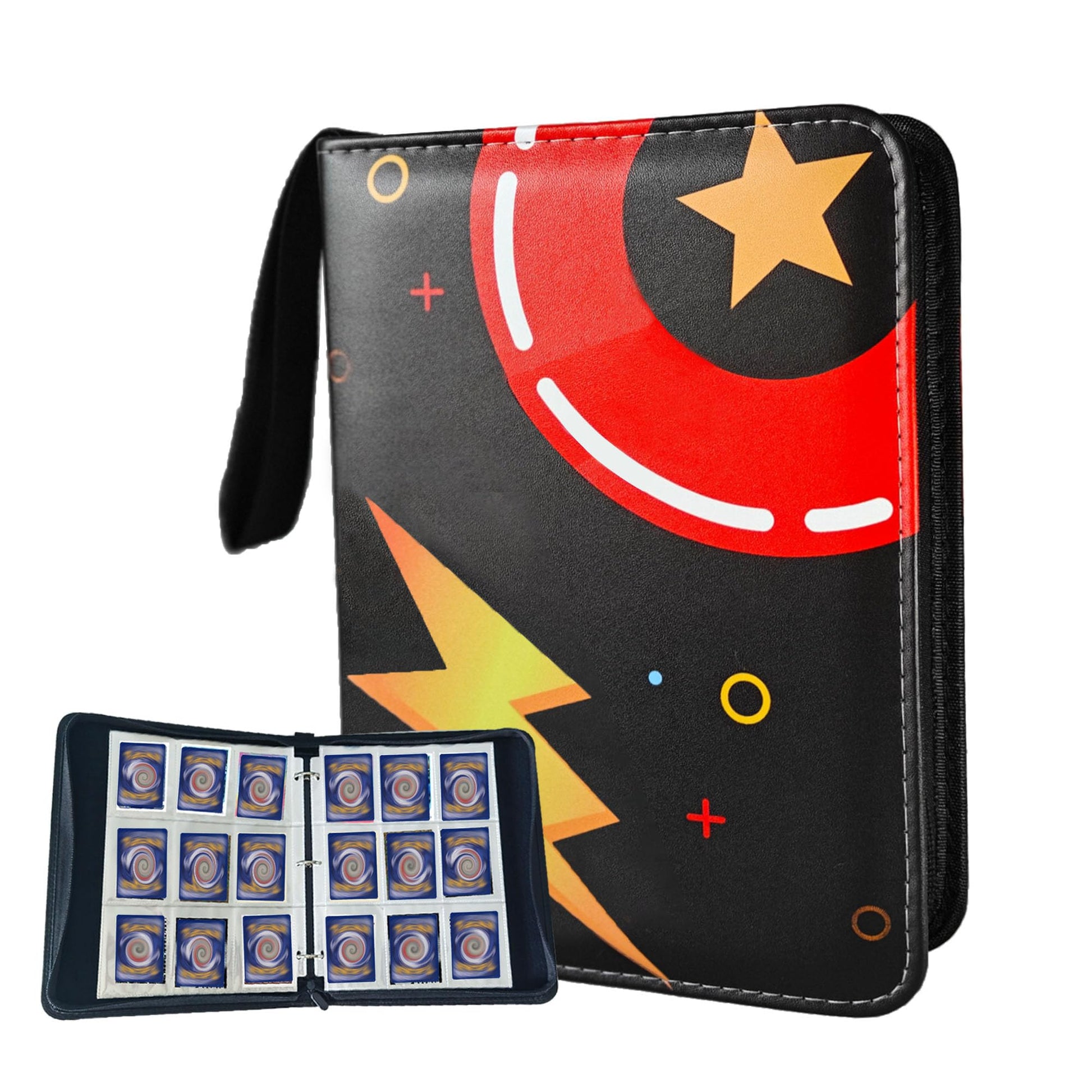 enhanced Trading Card Binder 9 Pocket  900 Pockets Zip Card Collection Binder Album  Card Holder with Removable 50 Sleeves  Card Book for Trading Cards  MTG  TCG  Sports Cards  Gifts for Boys Girls