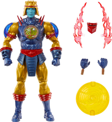 Masters Of The Universe Masterverse New Eternia Action Figure & Accessories, Sy-Klone Deluxe Motu Collectible With 30 Articulations, 7-Inch